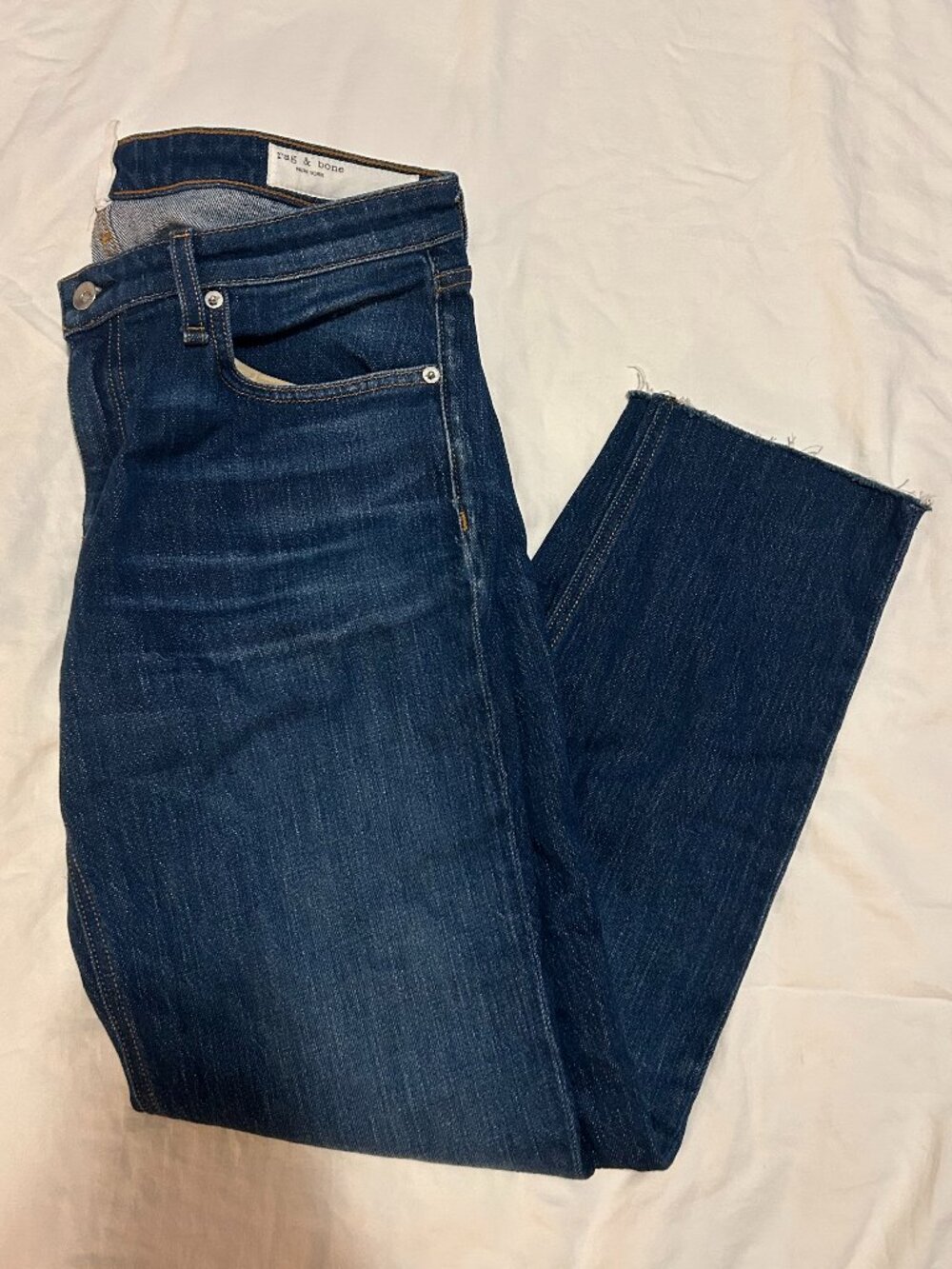 Women's rag & bone Low Rise Slim Boyfriend Jeans | Size 29